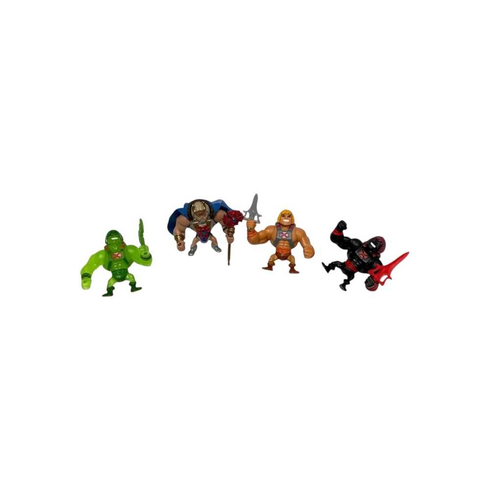 Masters of the Universe Eternia Mini Figure Lot 4 He-Man King Horde Zombie Anti